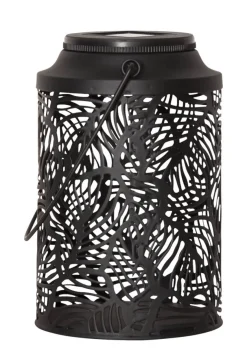 LEAFY Solcellslykta 17cm Svart