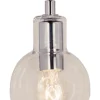 LEAH Fönsterlampa 13cm Krom/Klar
