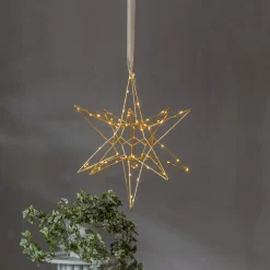 LIZZY Stjärna 47cm 60LED Guld