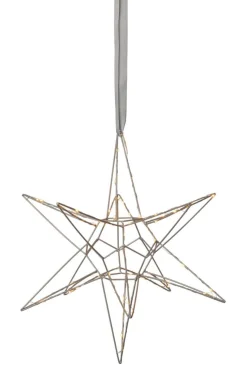 LIZZY Stjärna 47cm 60LED Silver