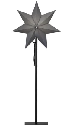 OZEN Stjärna på fot 85cm Grå