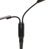 POWERSPOT Solcells-spotlight 34cm Svart Varmvit IP44