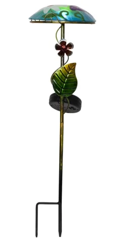 SALONA Solcellsdekoration 44cm Blå/Flerfärgad IP44