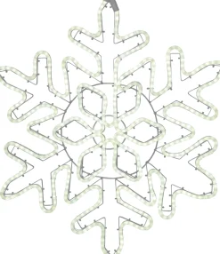 Siluett Snöflinga Neoled Vit