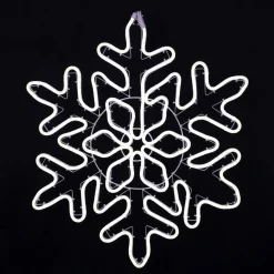 Siluett Snöflinga Neoled Vit