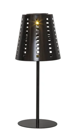 SOLA Solcellslampa 35cm Svart