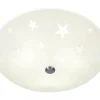 STJÄRNA Plafond 42cm Stål