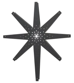 TALL Trästjärna 70cm Grafit