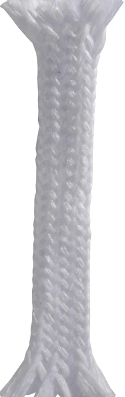 TEXTILKABEL 5 meter Vit