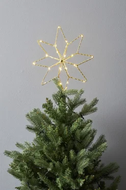 TOPSY Toppstjärna 28LED 30cm Guld IP44