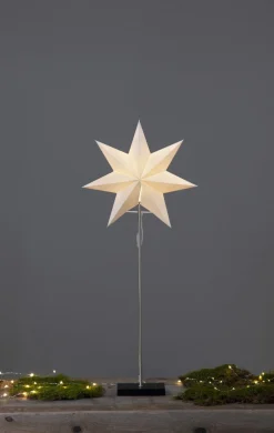 TOTTO Stjärna på fot 80cm Svart