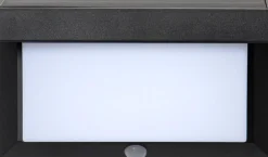 VALLA Solcells-spotlight 20cm Svart
