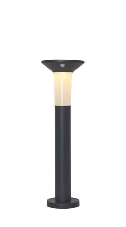 VALTA Solcells-pollare Sensor 55/90cm Grafit