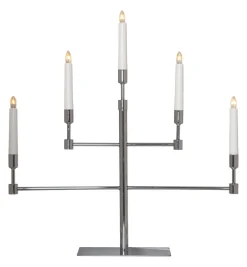 VIDE Ljusstake 5L 53cm Krom