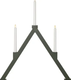 VIKA Ljusstake Batteri 64cm LED Grön