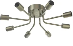 VINCENT Plafond 8L 60cm Antik Nickel