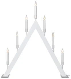 VIND Ljusstake 7L 63cm Vit