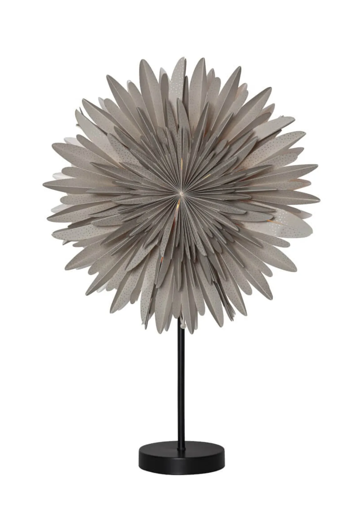 WINTER Stjärna på fot 62cm Beige