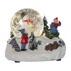 WINTERVILLE Panorama Snögubbe Batteri 12cm