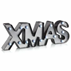 WORD Dekoration Xmas LED Grå