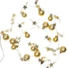 X-MAS Ljusslinga 90cm Guld