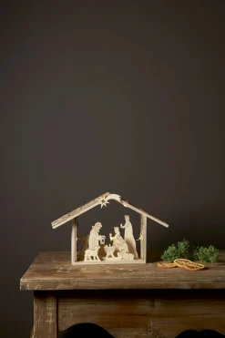 YULETIDE Ljusstake Batteri 5L 26,5cm Natur