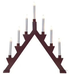 ZACK Träljusstake 53cm Röd