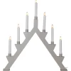 ZACK Träljusstake 7L 53cm Beige