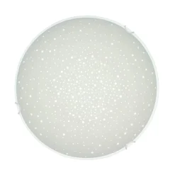 ZODIAC LED-Plafond 30cm Frostad/Mönster